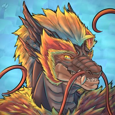 Ai Long Headshot by Drakk'Art