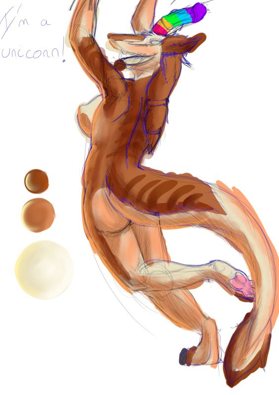 I'm a UNICORN !!! by Drakk'Art